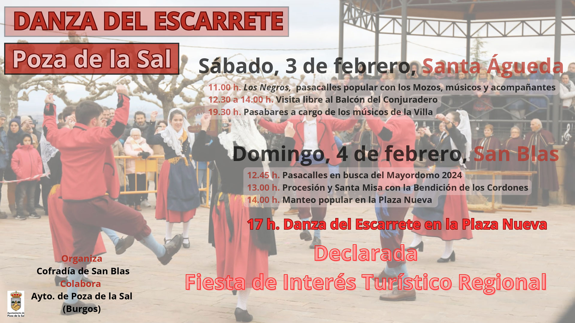 Danza del Escarrete 2024 Poza de la Sal